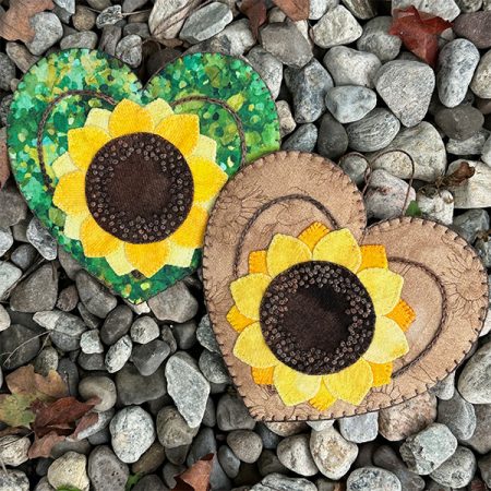 SunflowerHeartTwoRocks